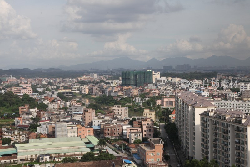 广东东莞：企石镇城市风光