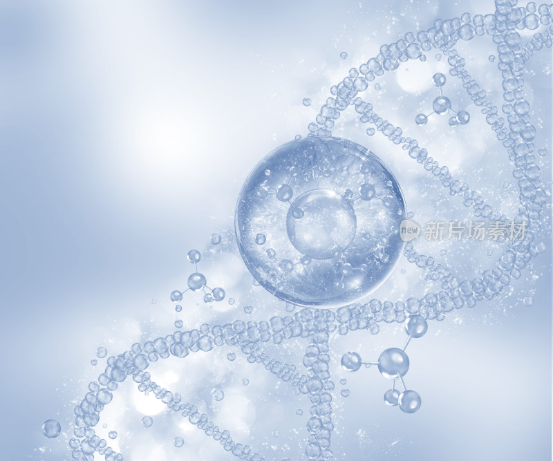 DNA与细胞微观图像