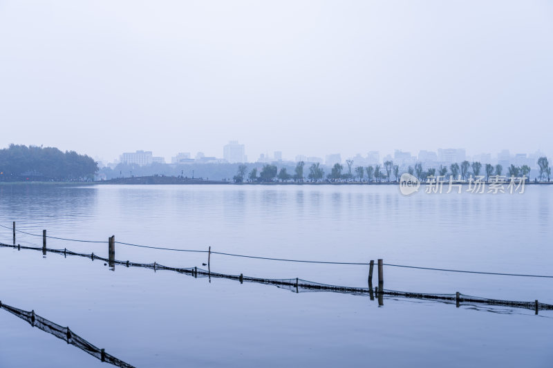 杭州西湖白堤风景