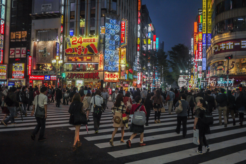 日本东京歌舞伎町