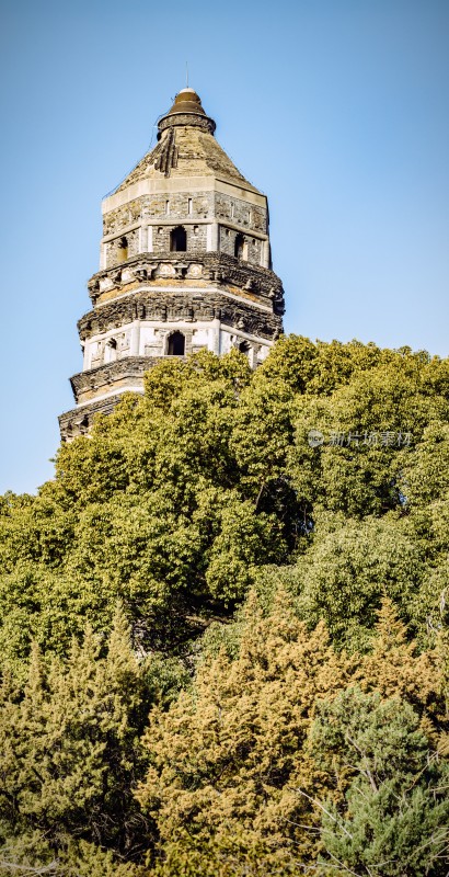 苏州云岩寺塔景观