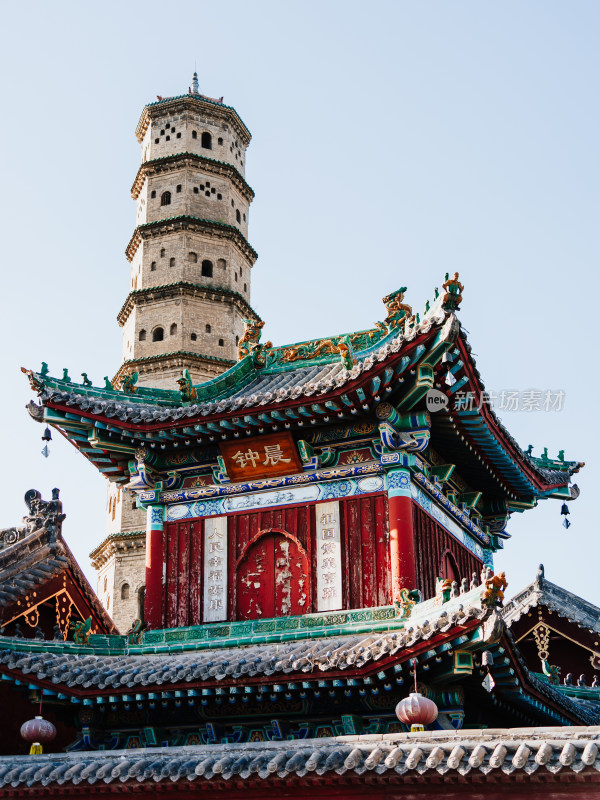 晋城文笔峰禅寺文笔峰塔