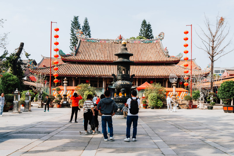 潮州古城开元寺