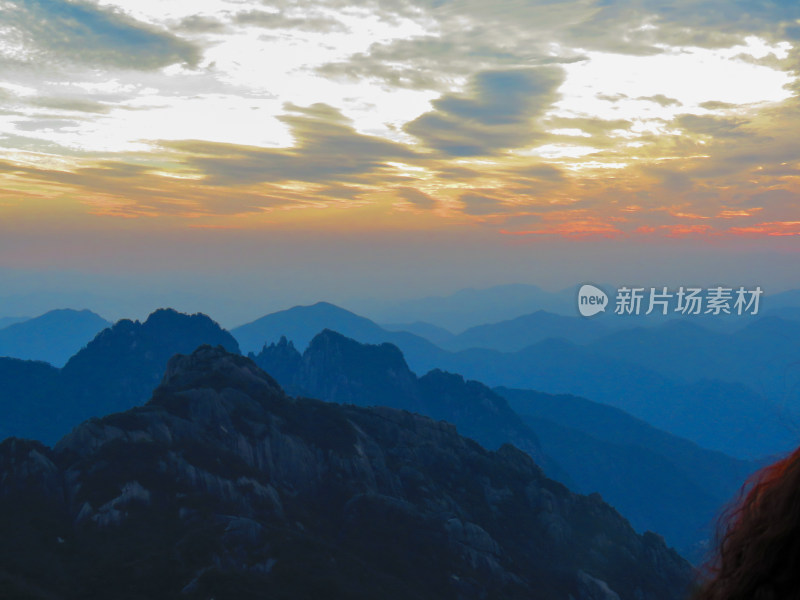 中国安徽黄山旅游风光