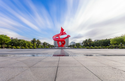 东莞市中心广场风景