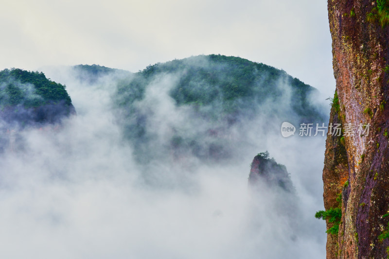 神仙居的云海奇观