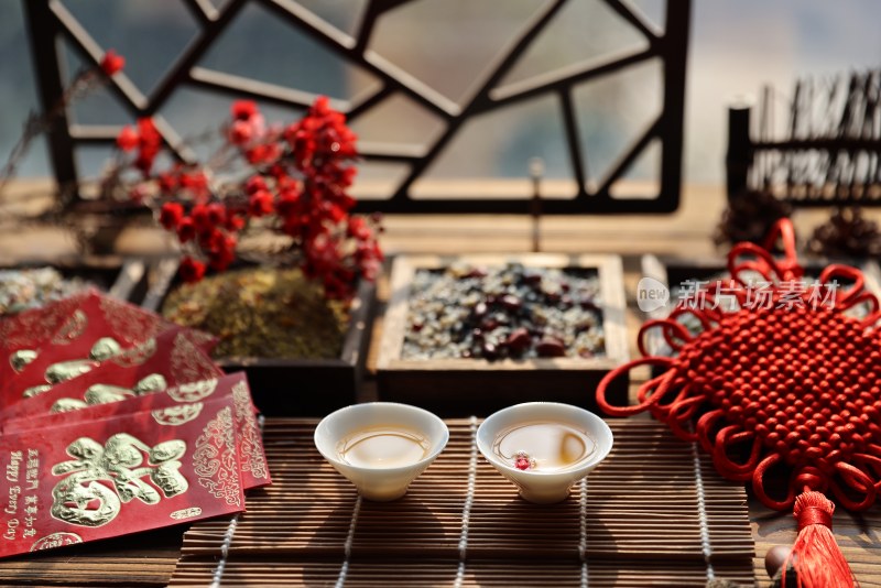 五谷杂粮腊八节腊八粥传统节日中国文化春节