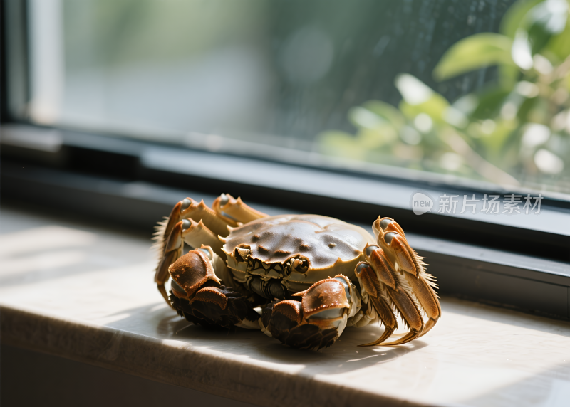 大闸蟹螃蟹海鲜美食摄影