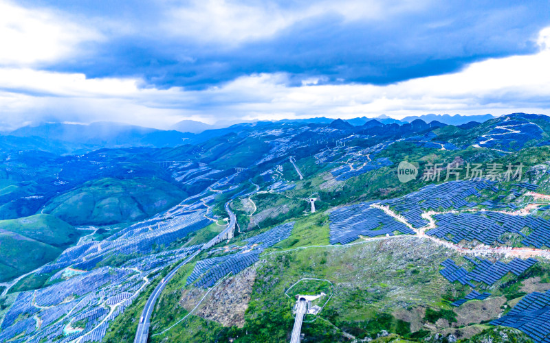 贵州山地光伏喀斯特地貌