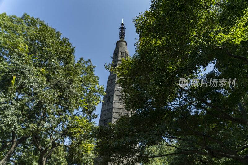 杭州西湖宝石山风景区