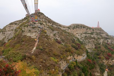 红叶柿岩景区风光