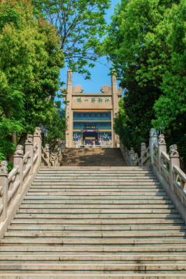 南京狮子山风景区古牌坊