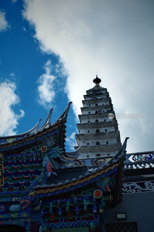 云南大理鸡足山景区