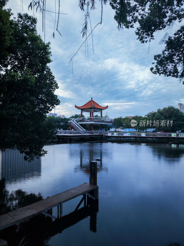 武汉武昌沙湖风景