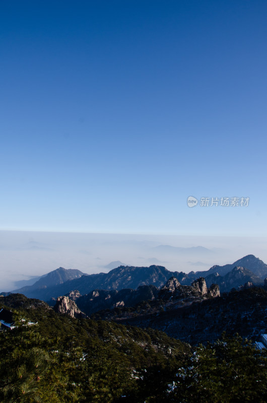 雪后黄山风光