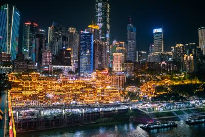 重庆洪崖洞夜景