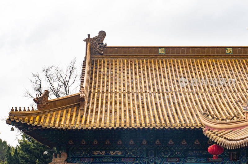 普陀山随拍（佛寺屋顶）