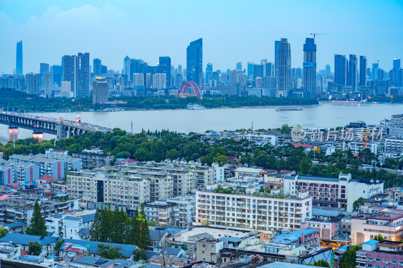 武汉城市风光夜景