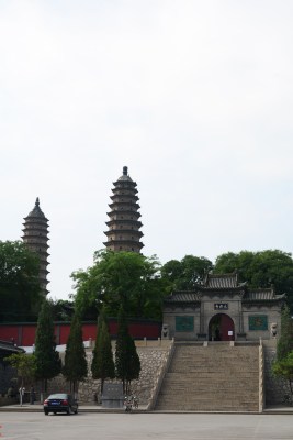 山西太原永祚寺双塔寺