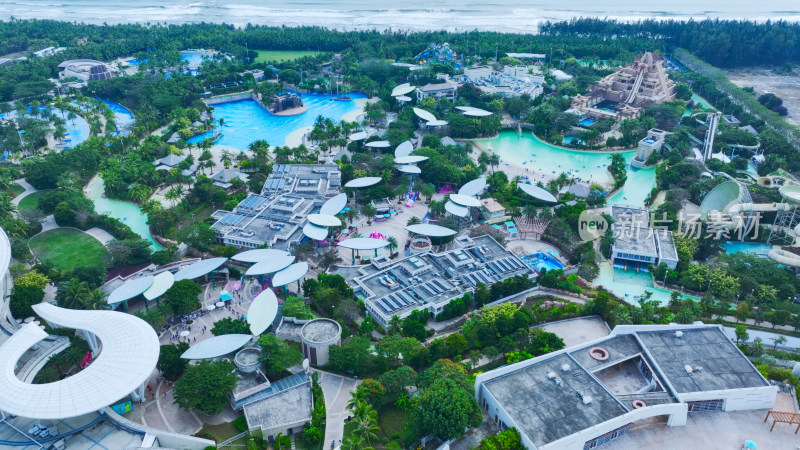 海南亚特兰蒂斯七星酒店航拍