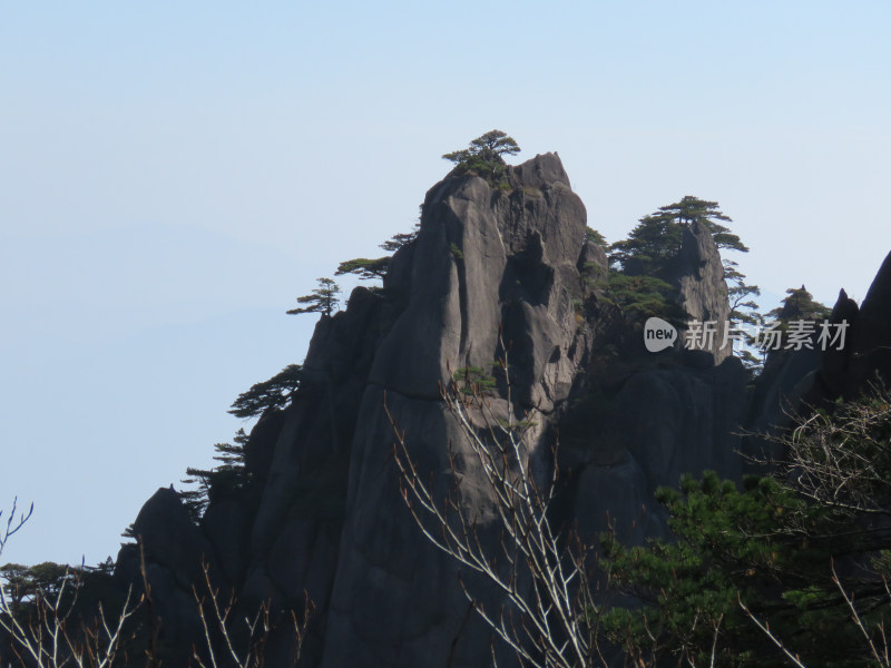 中国安徽黄山旅游风光