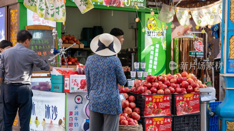 中国新疆国际大巴扎的商品