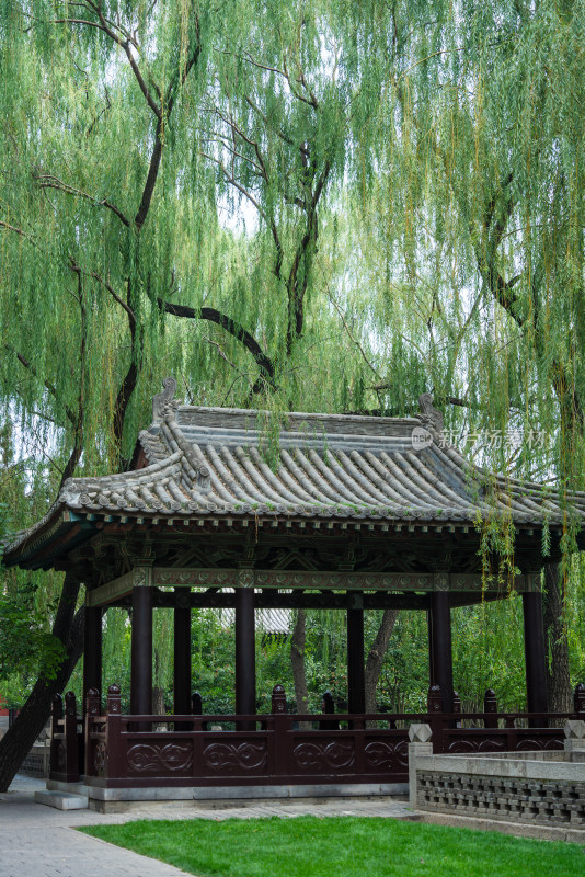 山西晋祠古建筑