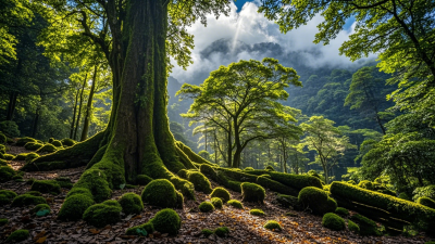 云南哀牢山原始森林