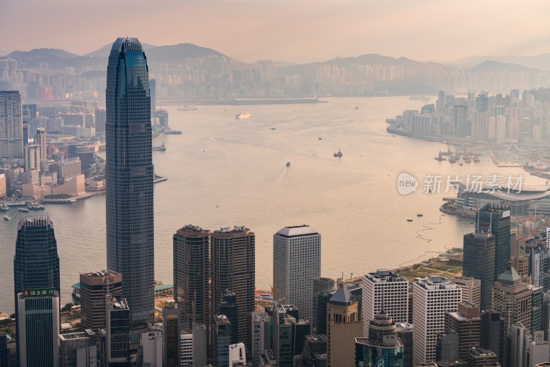 高视角看香港城市景观