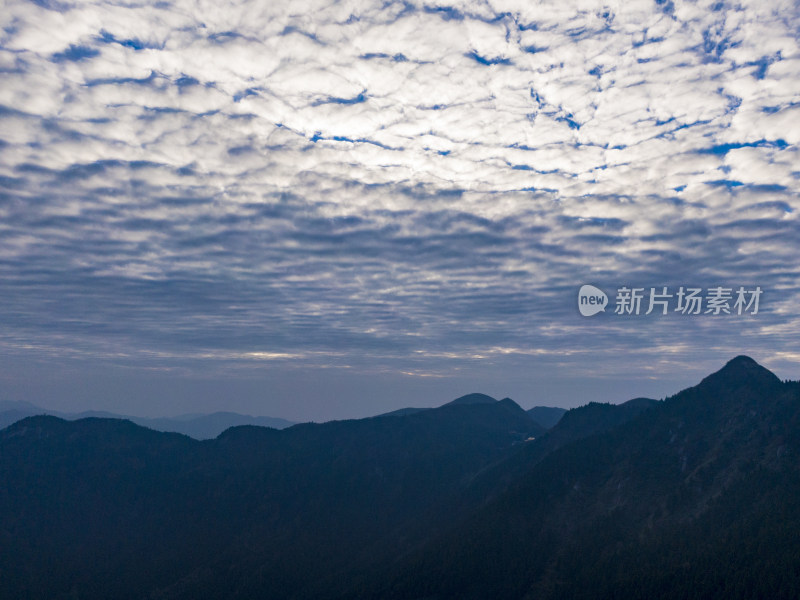湖南南岳衡山景区航拍