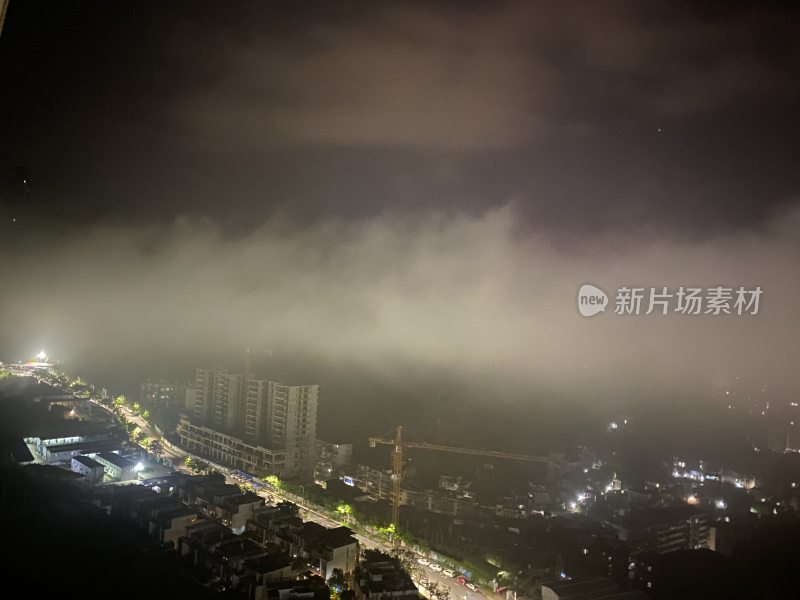 梧州夜景云海