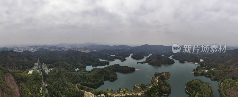 广东惠州红花湖全景图