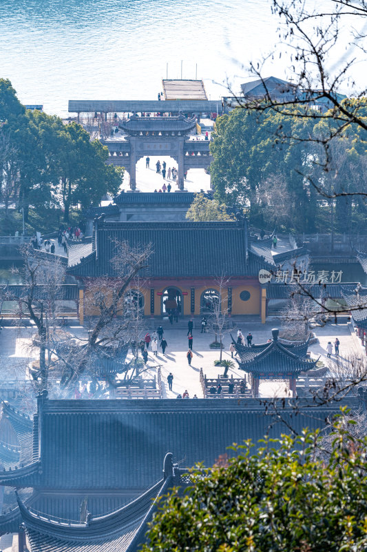 江苏镇江焦山风景区景点景观