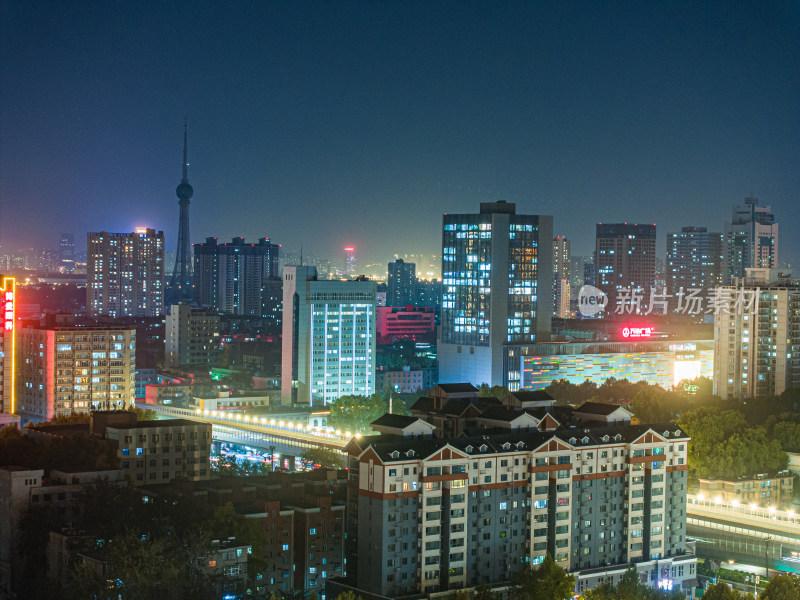 洛阳西工区夜景