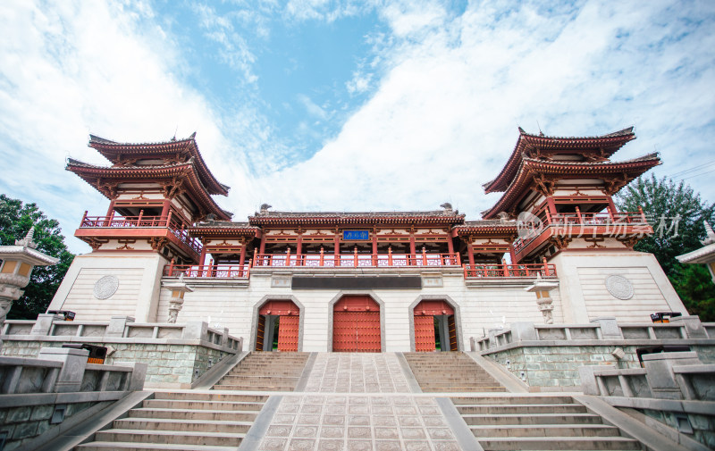 陕西西安青龙寺建筑景观