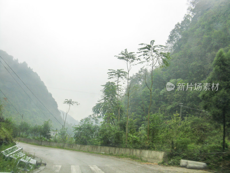 2012年贵州境内自驾小路沿途自然风光