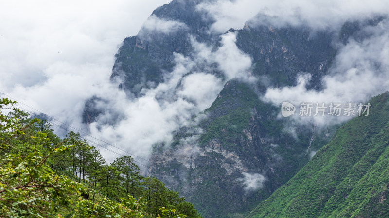 丽江虎跳峡高路徒步线