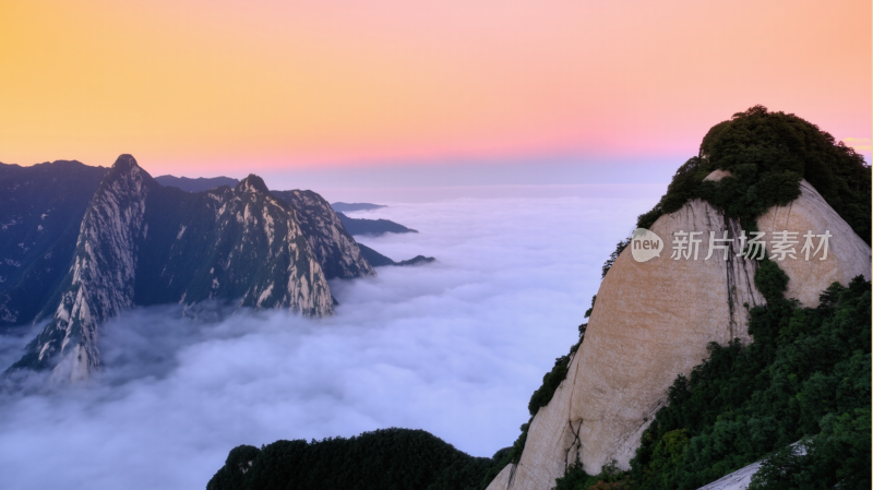 陕西华山美景