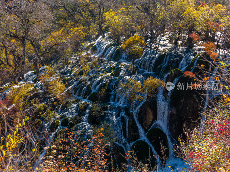 九寨沟秋景