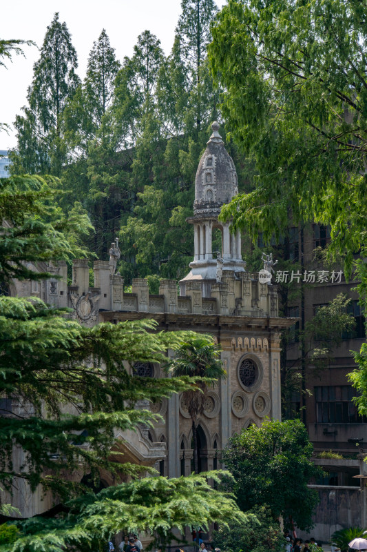 武汉古德寺宗教建筑风景