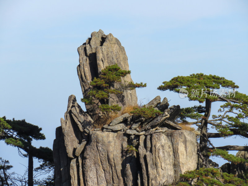 中国安徽黄山旅游风光