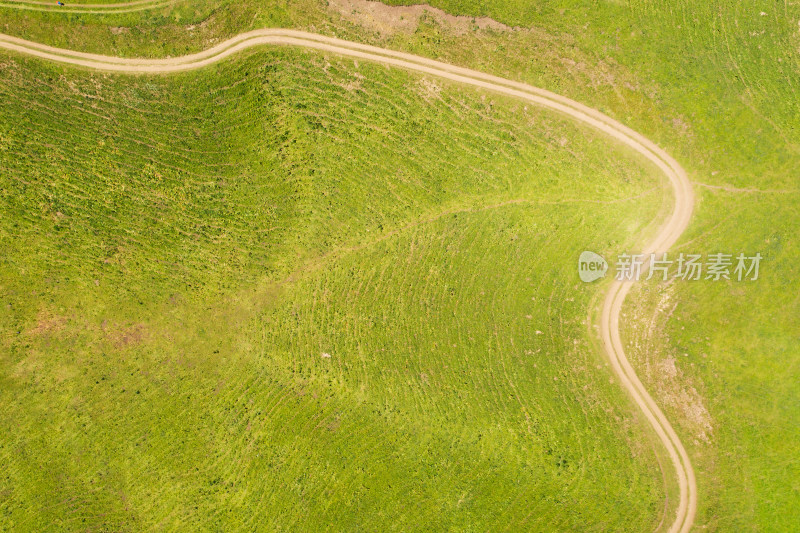 中国新疆伊犁那拉提草原自然风景