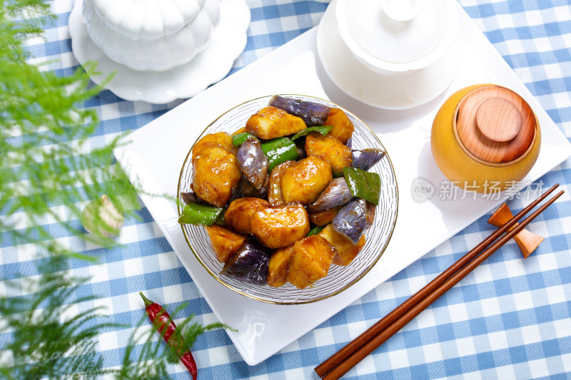 营养美味地三鲜