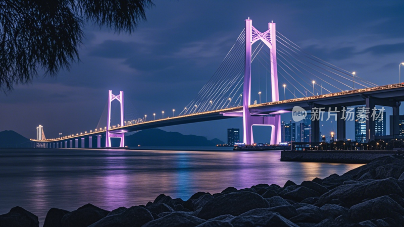 港珠澳大桥夜景