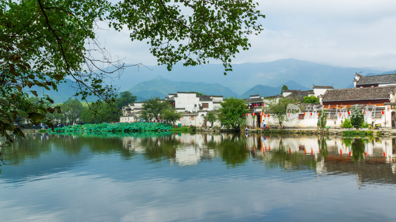 安徽宏村秋天风景