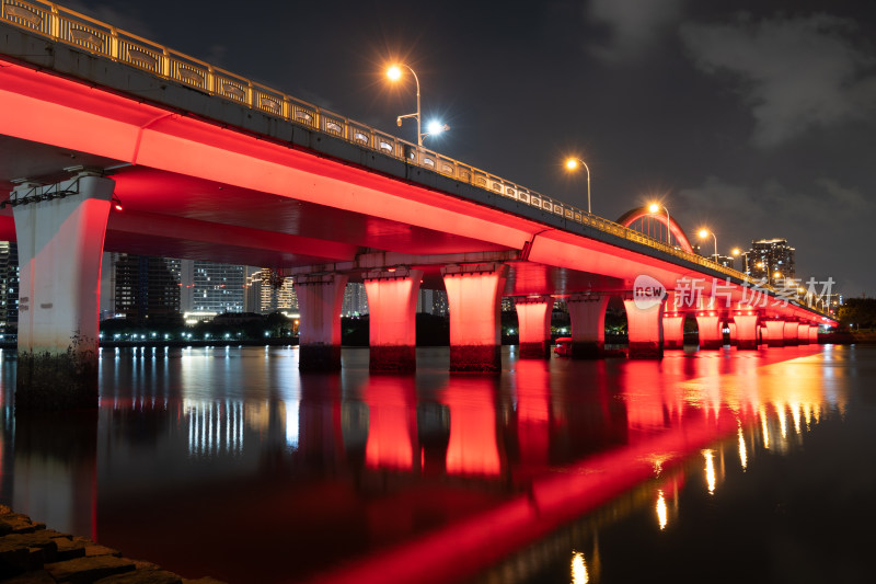 厦门五缘湾公园夜景