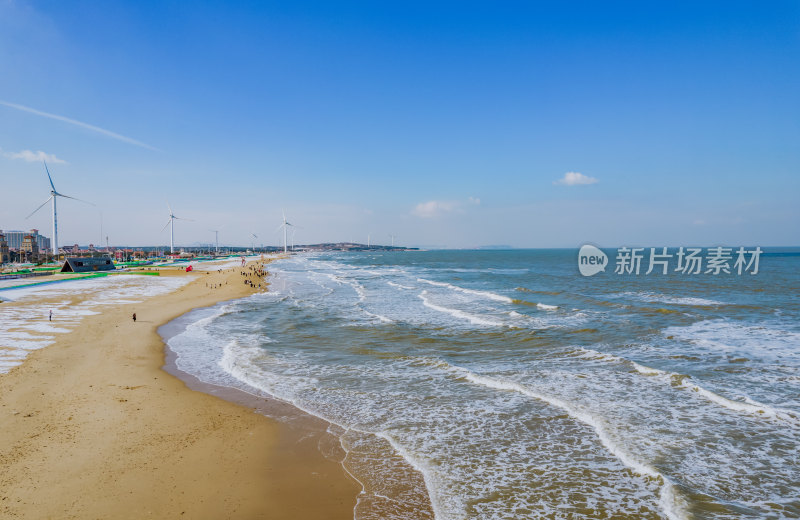 威海那香海海滩风光