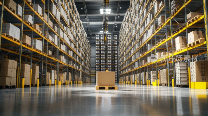 自动化物流包裹仓库