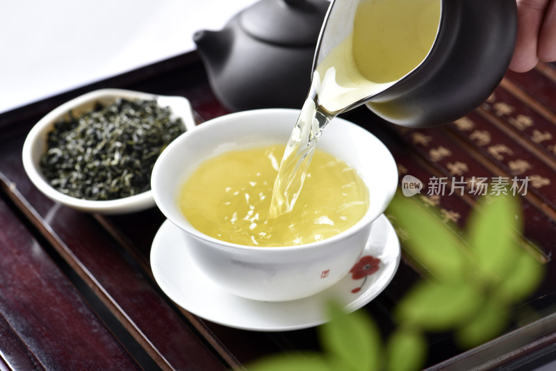 茶叶绿茶茶具茶艺