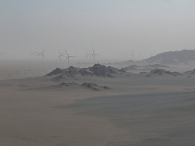 青海海西州茫崖黑独山月球基地网红高空航拍